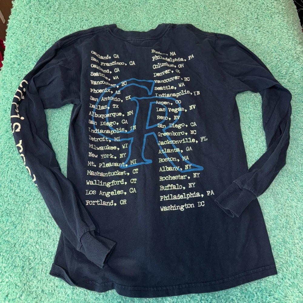 Chris Rock Black Ambition Tour 2004 Long Sleeve‎ T-Shirt Concert vintage comedy